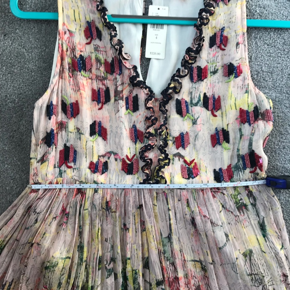 [ SOLD ]💲❗️ANTHRO tiered maxi dress - Picture 7 of 8